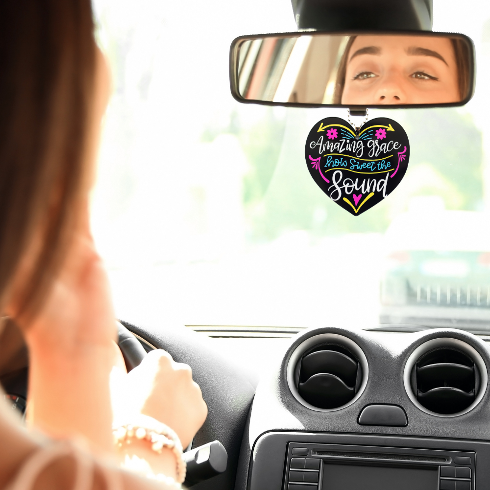 Amazing Grace Rearview Mirror Ornament