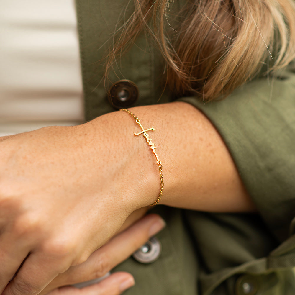 Faith Cross Bracelet