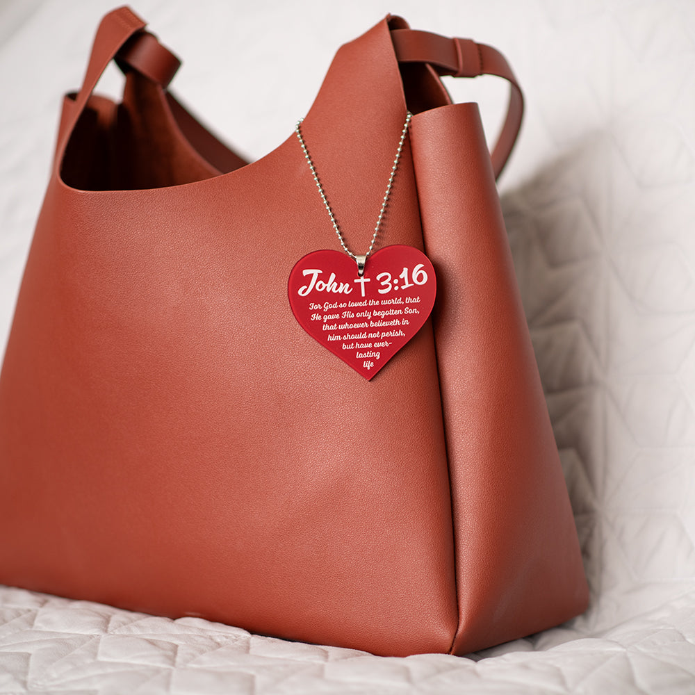 John 3:16 Rearview Mirror Ornament
