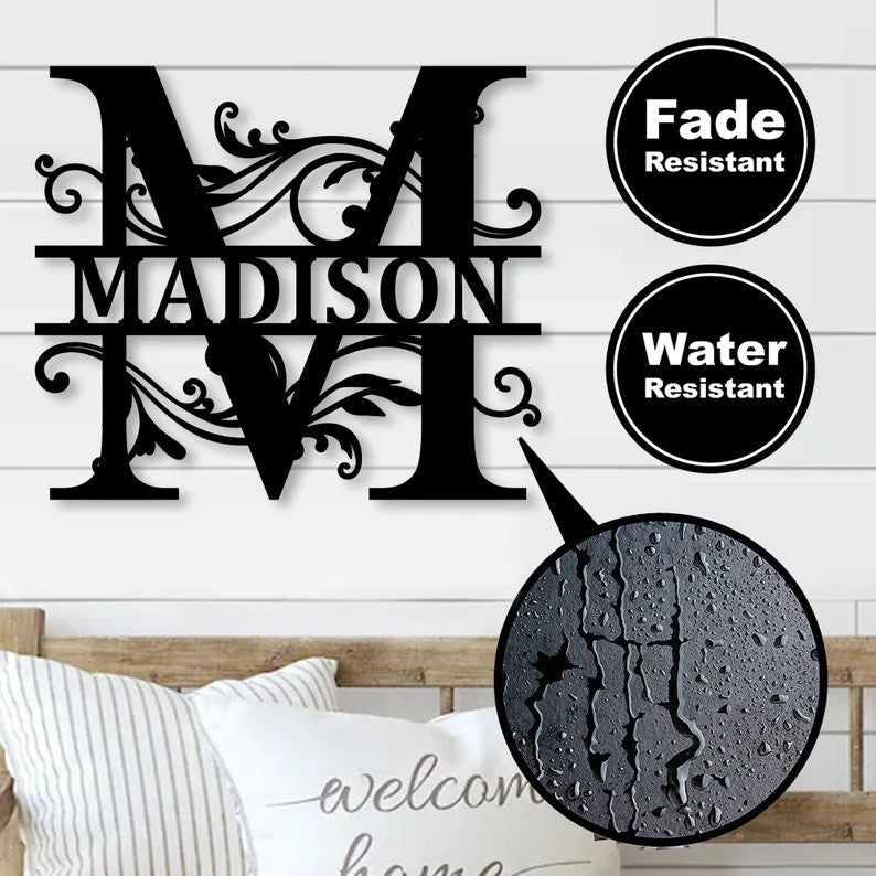 Cross Tree Personalized Gifts - Custom Metal Sign